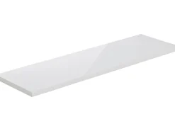 OBI Regalboden Eckig Weiß Hochglanz 2 cm x 80 cm x 20 cm* Bücherregale