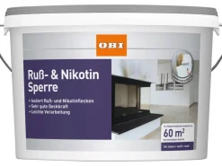 OBI Ruß- & Nikotinsperre Weiß matt 10 l* Weißlacke
