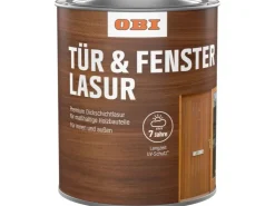 OBI Tür- und Fensterlasur 750 ml* Holzfarben