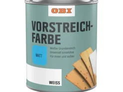 OBI Vorstreichfarbe Weiß matt 2 l