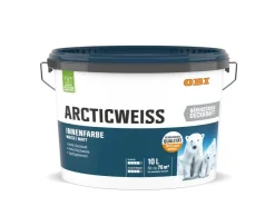 OBI Wandfarbe Arcticweiss Weiß Matt 10 l* Weißlacke