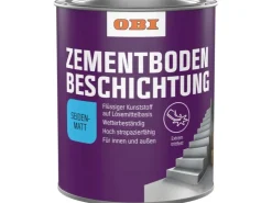 OBI Zementbodenbeschichtung RAL 7030 seidenmatt 750 ml* Grundierung