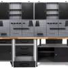 Ondis24 Werkbank Set Tüftler 240 cm 2 Schränke Werkstatt