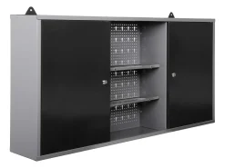 Ondis24 Werkbank Set Tüftler 240 cm 2 Schränke Werkstatt
