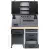 Ondis24 Werkstatt Set Entdecker 120 cm 1 Schrank Werkstatteinrichtung Werkbank* Schränke