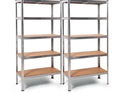 Ondis24 2x Steckregal Metallregal Thomas 90 x 40* Metallregale
