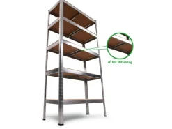 Ondis24 2x Steckregal Metallregal Thomas 90 x 40* Metallregale