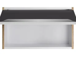 Optifit Küchen-Oberschrank Linus984 60cm x 35,2cm x 34,9cm Anthrazit-Wildeiche