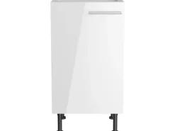 Optifit Küchen-Spülenunterschrank Rurik986 45 cm x 87 cm x 58,4 cm Weiß* Schränke