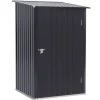 Outsunny Gerätehaus 0,92 m² mit Pultdach Abschließbar 100 x 103 x 160 cm