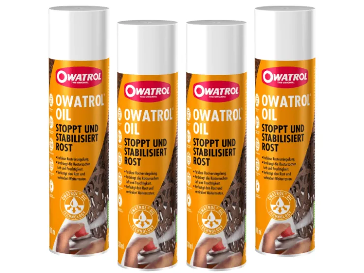 Owatrol OIL Spray Rostschutz Öl Grundierung Auto Kfz Metall 4 x 0,3L* Grundierung