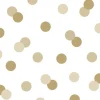 PPD Papierservietten mit Punkten 16,5 cm x 16,5 cm 20 Stück Weiß-Gold FSC®