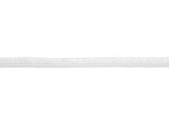 Paracord Nylonschnur Weiß 2 x 4 mm, Länge 5 m* Schmuckbasteln
