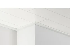 Parador Dekordeckenleiste DAL 3 220 cm x 3,4 cm x 1,2 cm Weiß Seidenmatt* Zierprofile