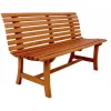 Garden Pleasure Parkbank Moreno 3-Sitzer Holz 93 x 140 x 67 cm* Sitzbänke