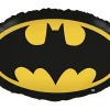 Party Factory Folienballon Batman Oval Ø 45 cm Logo Motiv 3* Geschenkartikel