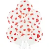 Party Factory Latexballon Ø 25 cm Hearts Red 10 Stück* Geschenkartikel