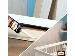 Pattex Baukleber Montagekleber Super Power Kartusche starke Anfangshaftung 370 g* Zierprofile