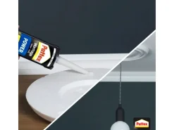 Pattex Baukleber Montagekleber Power Kartusche starke Anfangshaftung 370 g* Zierprofile