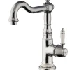 PaulGurkes Nostalgie Waschtischarmatur Küchenarmatur im Retrodesign Metall* Bordüren