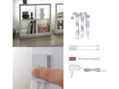 Paulmann YourLED ECO Stripe Komfort-Set Touch Switch 1 m Warmweiß 2,4 W* Vitrinen