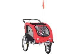 PawHut 2 in 1 Hundeanhänger Universalkupplung* Kleintierbedarf