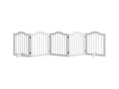 PawHut Absperrgitter 5-Teilig 254 5 x 61 cm* Hundebedarf