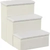PawHut Haustiertreppe 3 Stufen mit Stauraum
