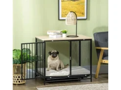 PawHut Hundehaus mit Kissen 80 x 55 x 71 cm* Hundebedarf|Kissen
