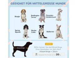 PawHut Hundehütte mit Herausnehmbarem Boden 75 x 88 x 82 cm* Hundebedarf
