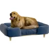 PawHut Hundesofa mit Kissen Holzbeine 96 x 66 x 24 cm* Kissen|Hundebedarf