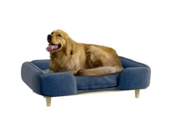PawHut Hundesofa mit Kissen Holzbeine 96 x 66 x 24 cm* Kissen|Hundebedarf
