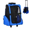 PawHut Hundetrolley Transporttasche für Tiere Trolley 2-in-1 Blau 42 x 25 x 55cm* Hundebedarf