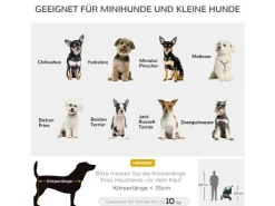 PawHut Hundewagen Polyester Stahl 80,5L x 51,5B x 100H cm* Hundebedarf