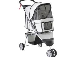 PawHut Hundewagen Hundebuggy Buggy Hunde Katzen* Kleintierbedarf
