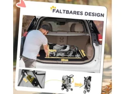 PawHut Hundewagen Hundebuggy Buggy Hunde Katzen* Kleintierbedarf