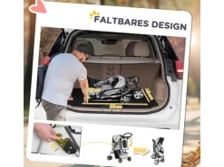 PawHut Hundewagen Hundebuggy Verstellbares Vordach* Kleintierbedarf