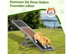 PawHut Hundewippe Hunde Agility Wippe* Hundebedarf