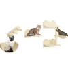 PawHut Katzen Kletterwand Spanplatte Polyester Beige 40L x 28B x 73H cm* Katzenbedarf