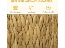PawHut Katzenhöhle aus Rattan 2-in-1 Design
