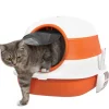 PawHut Katzentoilette mit Deckel und Streuschaufel* Katzenbedarf