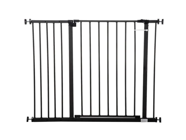 PawHut Türschutzgitter Klemmbefestigung 76-107 x 76 cm* Hundebedarf