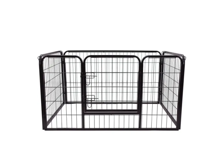 PawHut Welpenfreigehege Freigehege Laufgitter Welpenzaun 70 x 80 cm* Kleintierbedarf
