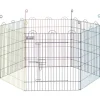 PawHut Welpenlaufstall 6 Stücke 60 cm DIY Laufstall mit Tür* Kleintierbedarf