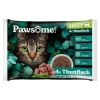 Pawsome Katzen-Nassfutter Adult Thunfisch 85 g 4er Flowpack* Katzenbedarf