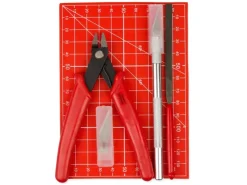 Pebaro Bastelset mit Messer Seitenschneider und Matte* Bastelzubehör