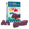 Pebaro Prägestempel-Set Papier Prägezange* Bastelzubehör