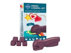 Pebaro Prägestempel-Set Papier Prägezange* Bastelzubehör