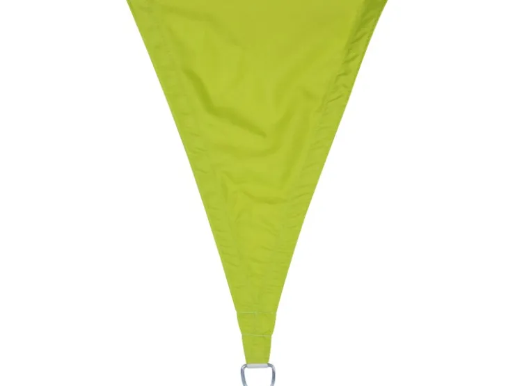 Perel Viereck-Sonnensegel 500 cm x 500 cm Limegrün* Überwürfe