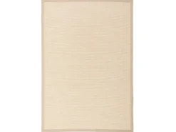 Pergamon Sisalteppich Natura Klassisch mit Bordüre Creme 150x150cm* Bordüren